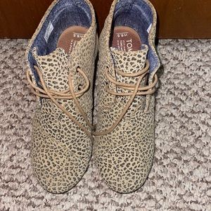 🤎🖤wedge bootie shoe!